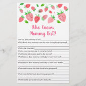 Strawberry Greenery die mama het beste spel kent (Voorkant)