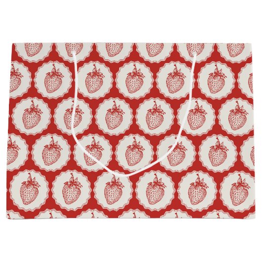 Strawberry Groot Cadeauzakje (Voorkant)