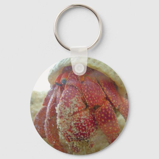 Strawberry Hermit Crab Sleutelhanger (Voorkant)
