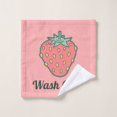 Strawberry Icon Bath-handdoekset Bad Handdoek (Wasdoekje)