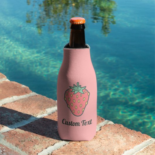 Strawberry Icon Bottle Cooler (Insitu Zwembad)