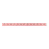 Strawberry Icon Pattern Satin Ribbon Lint (Voorkant)