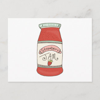 Strawberry Jam Briefkaart