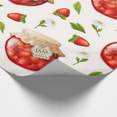 Strawberry Jam Cadeaupapier (Hoek)