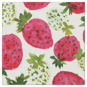 STRAWBERRY JAM Fruit Pattern Stof (Close Up)