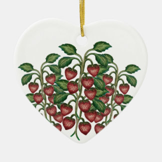Strawberry Keramisch Ornament