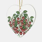 Strawberry Keramisch Ornament (Links)
