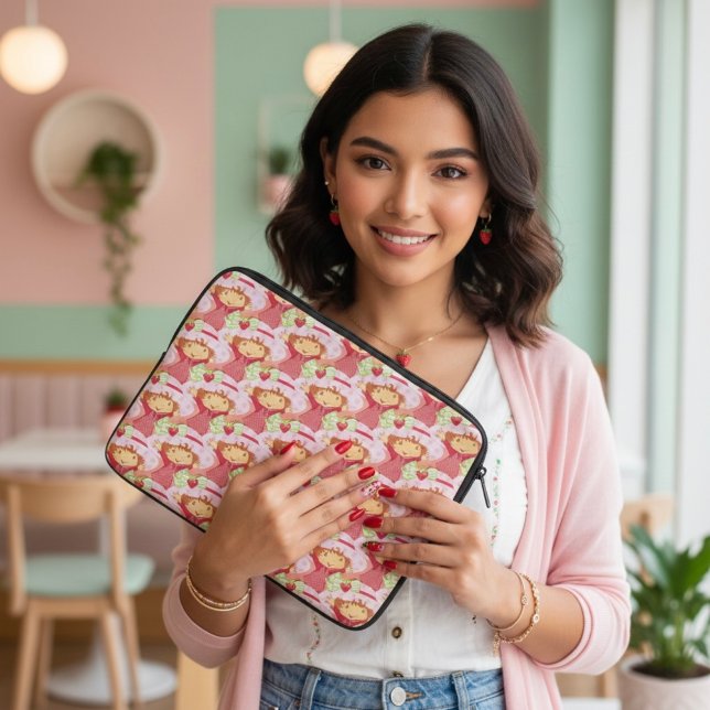 Strawberry Laptop Sleeve (Creator heeft geüpload)