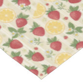 Strawberry Lemon Pattern Tafelkleed (Gekanteld)