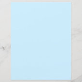 Strawberry Lined Blue Stationery Paper (Achterkant)