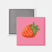 Strawberry Magneet (Voorkant / Achterkant)