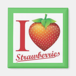 STRAWBERRY MAGNET PAR BEVERY
