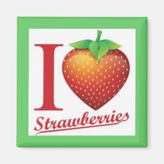 STRAWBERRY MAGNET PAR BEVERY (Devant)
