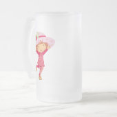 Strawberry Matglas Bierpul (Voorkant links)