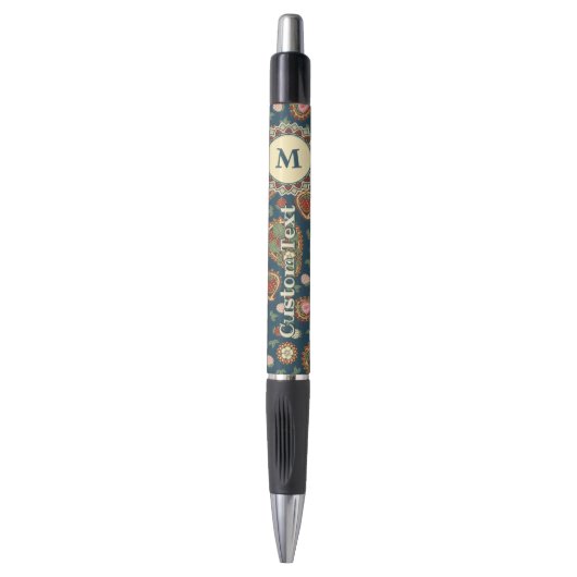 Strawberry Paisley Pattern Pen (Voorkant Verticaal)