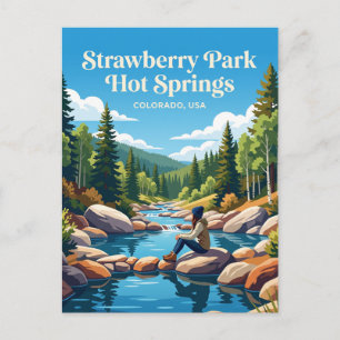 Strawberry Park Hot Springs VS Briefkaart