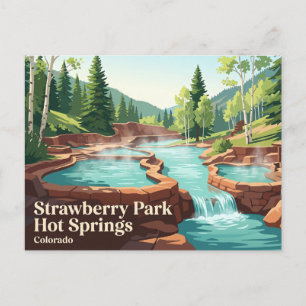Strawberry Park Hot Springs VS Briefkaart