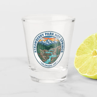 Strawberry Park Hot Springs VS Shot Glas