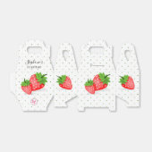 Strawberry Patch Bedankdoosjes (Uitgevouwen)