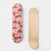Strawberry Patch Red en roze Skateboard (Voorkant)