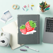 Strawberry Patch Sticker (iPad Cover)