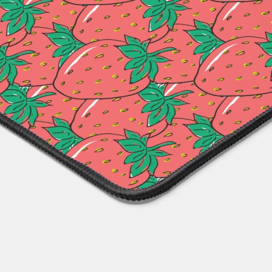 Strawberry Pattern Bureaumat (Hoek)