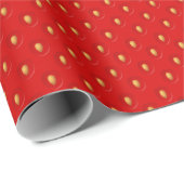 Strawberry Pattern Cadeaupapier (Rol Hoek)
