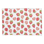 Strawberry Pattern Kussensloop (Voorkant)