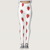 Strawberry Pattern Leggings (Voorkant)