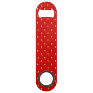 Strawberry Pattern Speed Flessenopener