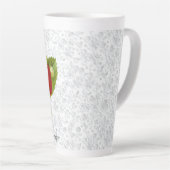 Strawberry Personalized Kitchen Tall Latte Mok (Rechterhoek)