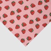 Strawberry Piccon Pattern-document Tissuepapier (Detail)
