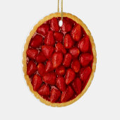 Strawberry Pie Keramisch Ornament (Rechts)