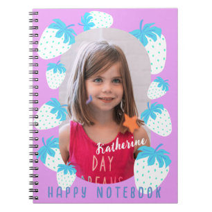 Strawberry Pink foto Notitieboek