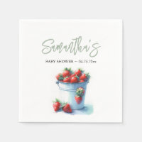 Strawberry Pint Baby shower