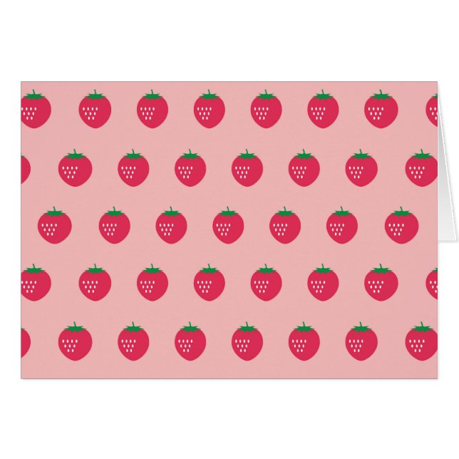 Strawberry Print (Devant Horizontal)