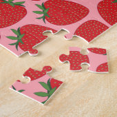 Strawberry Puzzle Legpuzzel (Zijkant)