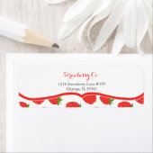 Strawberry Return Address Labels (Insitu)