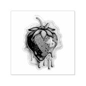 Strawberry Self-Inking Stamp Zelfinktende Stempel (Design)