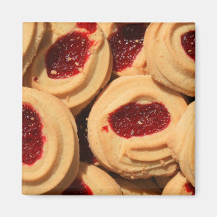 Strawberry Shortbrood Cookies Magnet Magneet