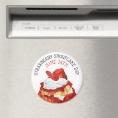 Strawberry Shortcake Day June 14th Holiday magnet Magneet (Insitu (Vaatwasser))