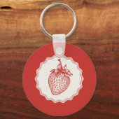 Strawberry Sleutelhanger (Achterkant)
