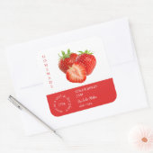 Strawberry Small Business Label (Envelop)