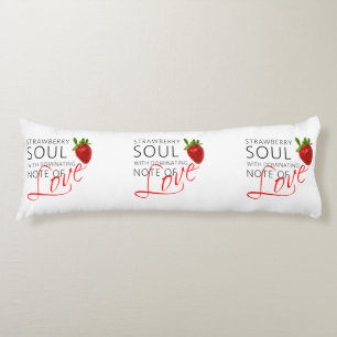 Strawberry Soul Lichaamskussen
