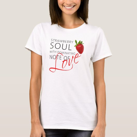 Strawberry Soul T-shirt (Voorkant)