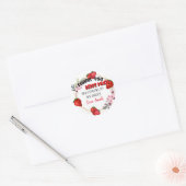Strawberry Sticker Hartelijk dank voor Berry (Envelop)