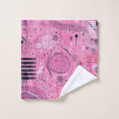 Strawberry Sundae Abstract Art Bad Handdoek (Wasdoekje)