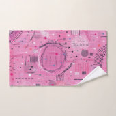 Strawberry Sundae Abstract Art Bad Handdoek (Handdoek)