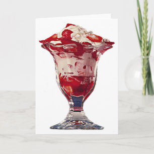 Strawberry Sundae Kaart