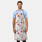Strawberry Sundae Pattern Schort (Gedragen)